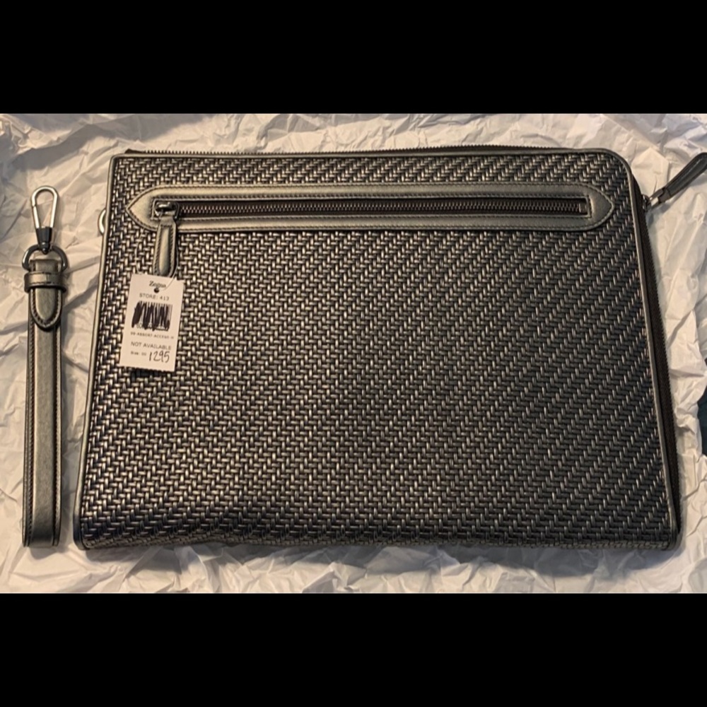 Ermenegildo Zegna Leather Bag
